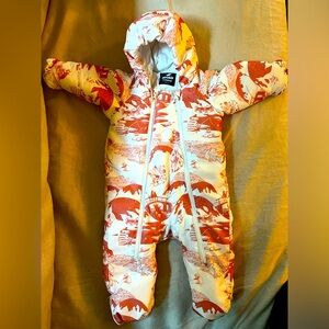 Dinosaur Print Kids One Piece Bodysuit